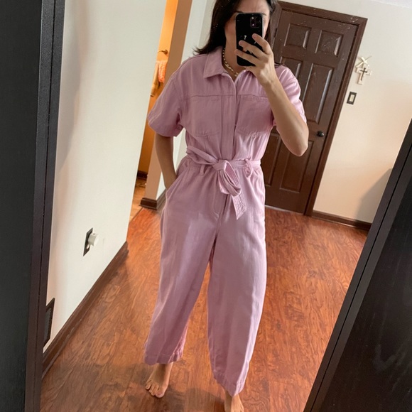 GAP Pants - Gap Lilac Purple Boiler Jumpsuit size 6